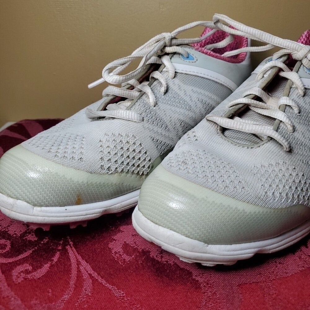 FootJoy Sport Spikeless Golf Shoes woman's Sz 7 Lace Up Sneaker - Picture 2 of 8